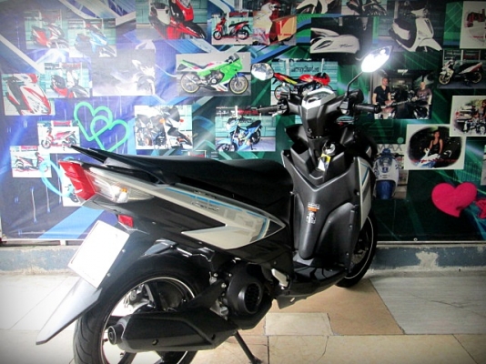 (ผ่อนได้)GT125 2017 สีน้ำเงินเทา ตัวท็อป ID Link start กุญแจรีโมท 35900