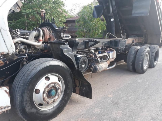 Isuzu 320 แรง ปี 51 maxload เครื่อง/เกียร์/คัสซีสวยพร้อมใช้ แม่เดี่ยวดัมพ์สามมิตร มีระบบลากพ่วง #เดิมๆหรือเก็บสีได้หมดค่ะ ทะเบียนพร้อม