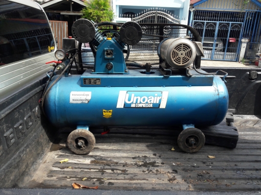 ขาย !! ปั้มลม.Unoair.ขนาด2แรง.มอเตอร์.มิตซู380v.พร้อมใช้งาน