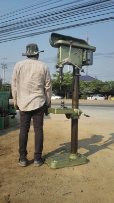 สว่านแท่นญี่ปุ่น KIRA เจาะ 1.1/4&rdquo;(31mm) ไฟบ้าน 220V