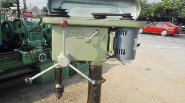 สว่านแท่นญี่ปุ่น KIRA เจาะ 1.1/4&rdquo;(31mm) ไฟบ้าน 220V