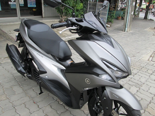 (โอนฟรี) ขาย Yamaha Aerox 155 CC ตัว ABS ปี 2017 ไมล์แท้ 6412 กม