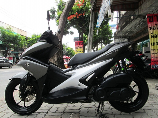 (โอนฟรี) ขาย Yamaha Aerox 155 CC ตัว ABS ปี 2017 ไมล์แท้ 6412 กม