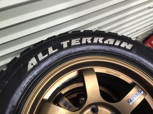 ขายล้อTE37 suv ขอบ18 พร้อมยาง ALL 265/60/18 หล่อๆทั้งชุด