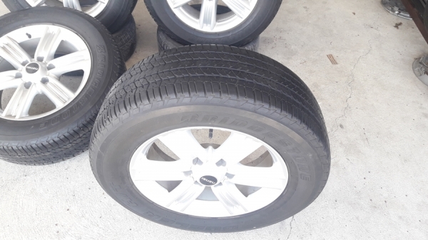 ล้อISUZU BLUE POWER 1.9  ขอบ18 ยางปี15  4 ล้อ