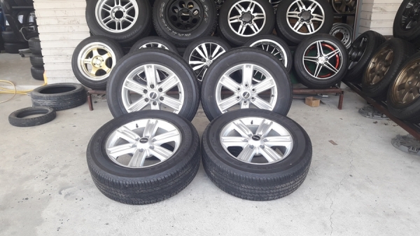 ล้อISUZU BLUE POWER 1.9  ขอบ18 ยางปี15  4 ล้อ