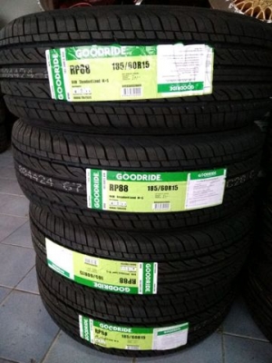 ยางใหม่ไทย กู๊ดไรด์ 185 60 15 ปี 18 สี่เส้น 5300 บาท พร้อมติดตั้ง ยางใหม่ไทย กู๊ดไรด์ 185 60 15 ปี 18 สี่เส้น 5300 บาท พร้อมติดตั้ง