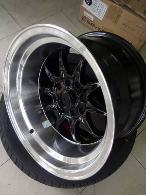 แม็กใหม่ขอบ 15 กว้างหน้า8 หลัง 9 ออฟ 0 ราคา 9500 บาท