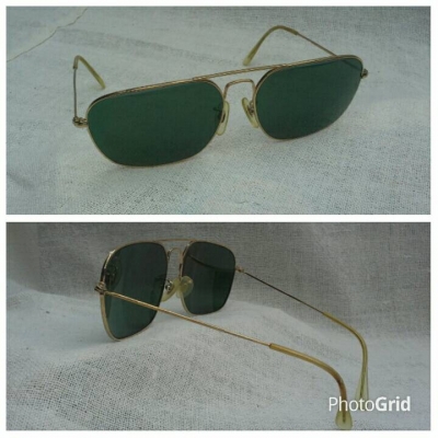 แว่นตาเฟรนช์โกลฟิลด์ 14 K ยุค '60s โมเดลซุปเปอร์คลาสสิค 'สี่เหลี่ยม - นักบิน - ใหญ่' แว่นตาเฟรนช์โกลฟิลด์ 14 K ยุค '60s โมเดลซุปเปอร์คลาสสิค 'สี่เหลี่ยม - นักบิน - ใหญ่'