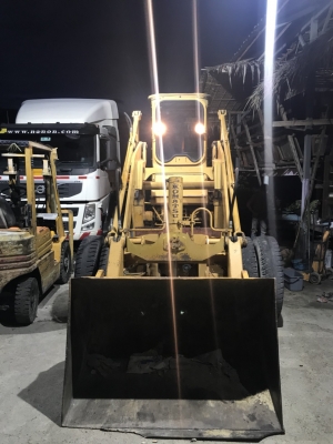 รถตักล้อยาง KOMATSU สภาพพร้อมใช้งาน มีรีวิวรอบๆคัน