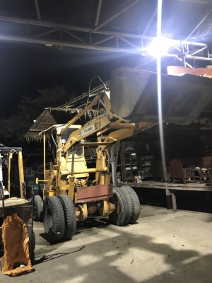 รถตักล้อยาง KOMATSU สภาพพร้อมใช้งาน มีรีวิวรอบๆคัน