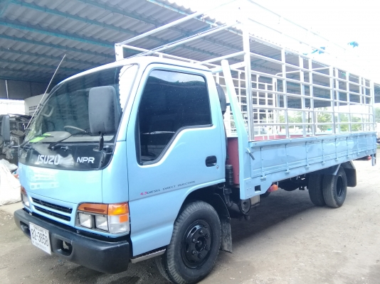 6 ล้อกลาง ISUZU NPR 120 แรงม้า *ยาว 5.00 ม.* รถสวยเดิม+สภาพพร้อมใช้งาน * รถห้างแท้ * มีเล่มพร้อมโอน 