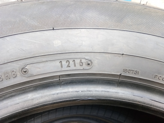 ขายยาง dunlop 215 65 r16 ec300 ขาย3เส้น2000