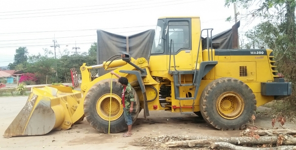 ขายรถตักล้อยางโคมัสสุ  WA 350-3
