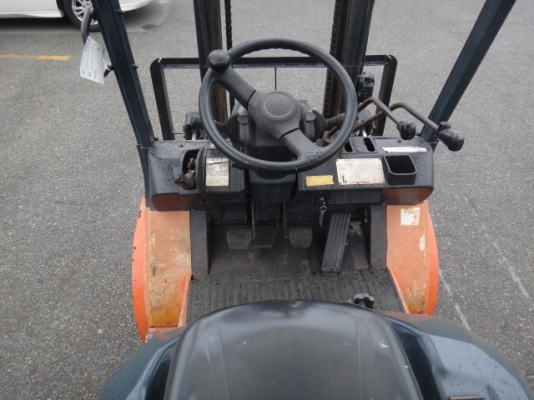 TOYOTA 02-7FD15 : รถฟอร์คลิฟต์ 1.5 ตัน ดีเซล สต็อกญี่ปุ่น โทร. 080-6565422 (หนิง)