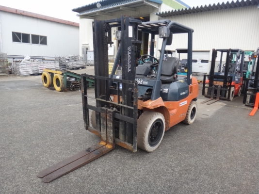 TOYOTA 02-7FD15 : รถฟอร์คลิฟต์ 1.5 ตัน ดีเซล สต็อกญี่ปุ่น โทร. 080-6565422 (หนิง)