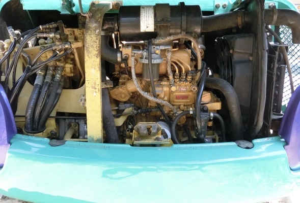 KOMATSU 25-7 ขนาดPC-25 <มีVDOให้ชม> รถเก่านอกแท้ มีเอกสารใบอินวอย☎️ติดต่อ 085-5632278 (ราคาต่อรองได้)