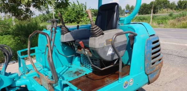 ขายด่วนรถแบคโฮคูโบต้าK30คอลโทลสั้นน้ำมันปั้มนี้วติดลายหัวกะแทกดีเทียบเท่าPC30รถนอกสถาพดีพร้อมใช้เพิ่งนำเข้ามายังไม่เคยใช้งานในไทยเลย