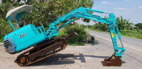 ขายด่วนรถแบคโฮคูโบต้าK30คอลโทลสั้นน้ำมันปั้มนี้วติดลายหัวกะแทกดีเทียบเท่าPC30รถนอกสถาพดีพร้อมใช้เพิ่งนำเข้ามายังไม่เคยใช้งานในไทยเลย