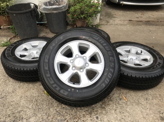 ล้อ isuzu 1.9 ขอบ.16 พร้อมยางป้ายแดงปี17