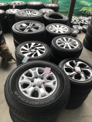 ล้อ isuzu 1.9 ขอบ 18 พร้อมยางบิสโตน ป้ายแดงปี18