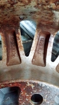 ล้อแม็กอีซูซุ TFR ขอบ14 6รู139.7 ชุด4วง