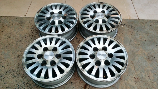 ล้อแม็กอีซูซุ TFR ขอบ14 6รู139.7 ชุด4วง