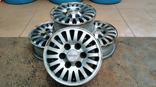 ล้อแม็กอีซูซุ TFR ขอบ14 6รู139.7 ชุด4วง