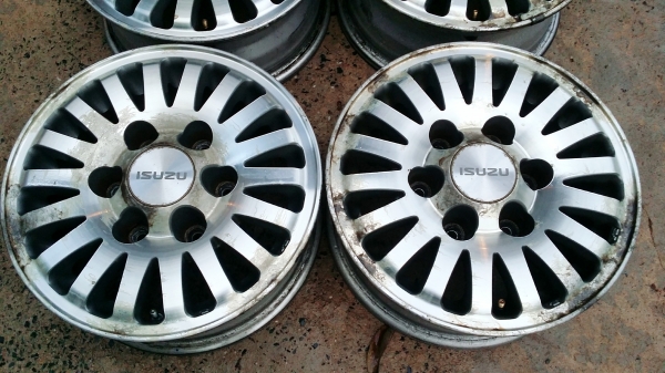 ล้อแม็กอีซูซุ TFR ขอบ14 6รู139.7 ชุด4วง