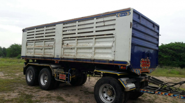 Isuzu 360 แรง ปี 57 แม่ลูกดัมพ์สหะกิจ ไมล์สองแสน พร้อมใช้งานค่ะ