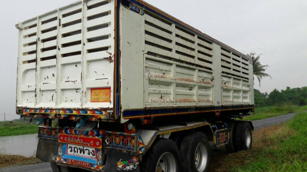 Isuzu 360 แรง ปี 57 แม่ลูกดัมพ์สหะกิจ ไมล์สองแสน พร้อมใช้งานค่ะ