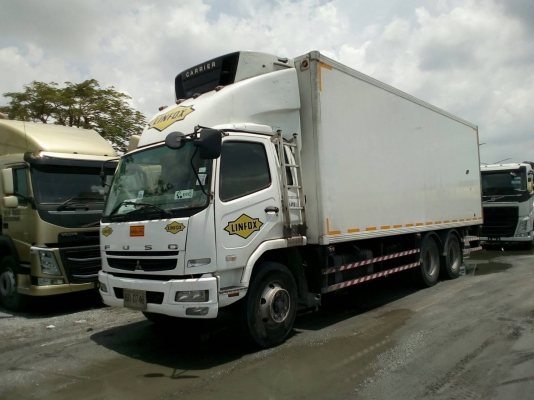 ขายด่วนรถสิบล้อตู้เย็นมิชูเครือง270แรงปี55จัดแน้น1300000