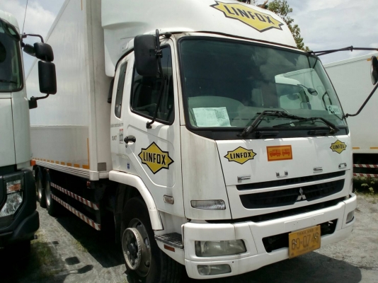 ขายด่วนรถสิบล้อตู้เย็นมิชูเครือง270แรงปี55จัดแน้น1300000