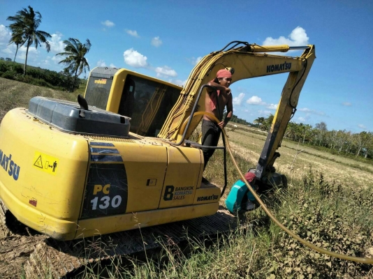 KOMATSU PC130-8 9000ชั่วโมง เอกสารเล่มทะเบียน รถพร้อมใช้งาน เครื่องดี ปั้มดี ทำงานปกติ ราคาคุยได้ 08