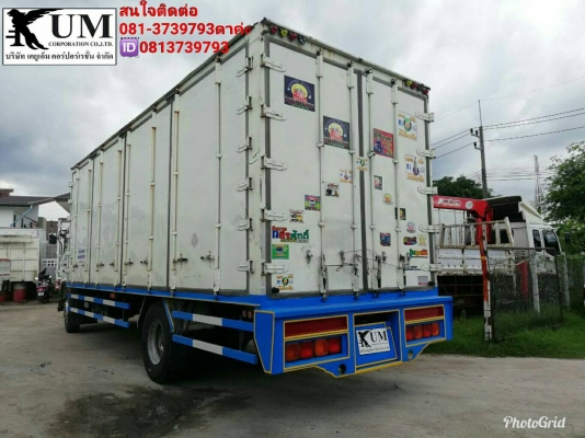 ขายค่ะ รถเข้าใหม่ Hino mega500 ปี55 รถหกล้อตู้สิบบาน ราคา1,250,000