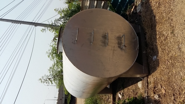 ขาย ถังน้ำ ถังน้ำมัน 5000ลิตร หนา 6มิล สวยพร้อมใช้