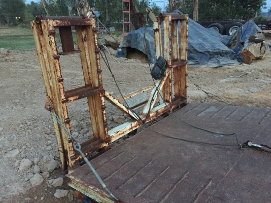 ขายด่วน หางพับไฮดรอลิค ขึ้นรถเกี่ยว