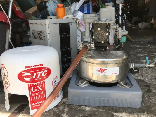 ขายปั้มน้ำอัตโนมัติ ITC(Hitachi) 100W ถังสแตนเลสอย่างดี สภาพสวยเดิมๆ เบิกฝาครอบใส่ให้ใหม่ วิ่งนิ่ม ตรวจเช็คแรงดันเรียบร้อย ไม่มีรั่วซึม พร้อมใช้งาน
