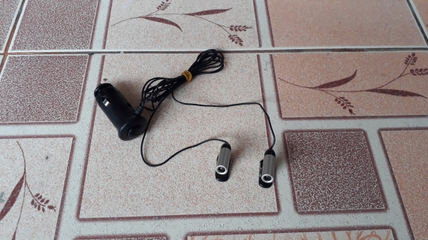 ไฟแต่งLEDแสงสีฟ้า จากญี่ปุ่น ต่อไฟกับที่จุดบุหรี่