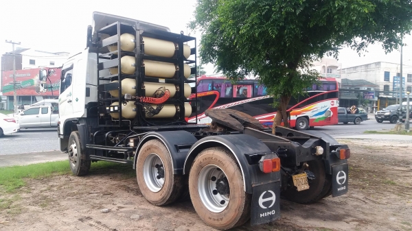 ขายหัวลาก Hino FM2PK 360 แรง CNG จดทะเบียนปี 55
