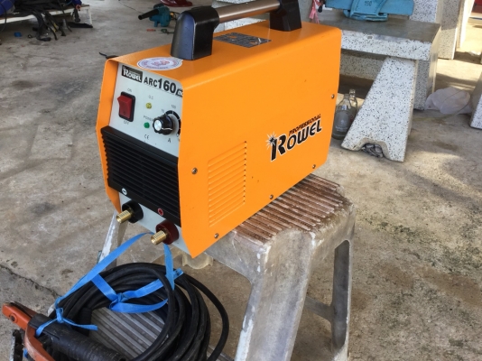 ขายตู้เชื่อมอินเวอเตอร์มือ2 ยี่ห้อ ROWEL รุ่น ARC160 พร้อมสายเชื่อม ใช้งานได้ปกติ เชื่อมงานหนักได้ เชื่อมได้ถึง 3.2 มิลไม่มีตัด