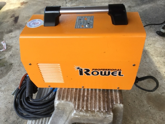 ขายตู้เชื่อมอินเวอเตอร์มือ2 ยี่ห้อ ROWEL รุ่น ARC160 พร้อมสายเชื่อม ใช้งานได้ปกติ เชื่อมงานหนักได้ เชื่อมได้ถึง 3.2 มิลไม่มีตัด
