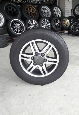 ล้อISUZU Platinum ขอบ16 ยาง215/65/16 ปี16 4 ล้อ ล้อISUZU Platinum ขอบ16 ยาง215/65/16 ปี16 4 ล้อ