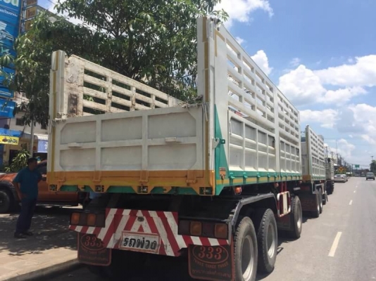 ขาย HINO 344 พ่วงแม่ลูก กระบะเหล็กคอกเกษตร รถปี 55 ราคา 2,550,000 บาท ต่อรองครับ