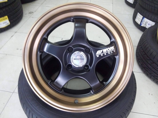 แม็กใหม่เอสวัน ขอบ 15 กว้าง 7 ราคา 7900 พร้อมยางใหม่ 12900 บาท