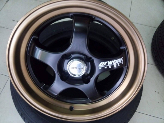 แม็กใหม่เอสวัน ขอบ 15 กว้าง 7 ราคา 7900 พร้อมยางใหม่ 12900 บาท