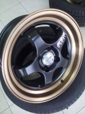 แม็กใหม่เอสวัน ขอบ 15 กว้าง 7 ราคา 7900 พร้อมยางใหม่ 12900 บาท