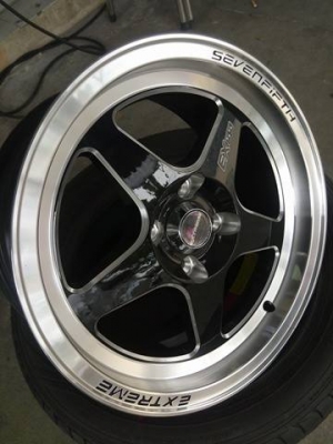 แม็กใหม่ลายเวล ขอบ 15 ราคา 4 วง 8500 บาท พร้อมติดตั้ง