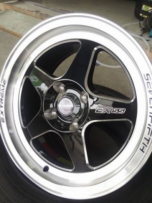 แม็กใหม่ลายเวล ขอบ 15 ราคา 4 วง 8500 บาท พร้อมติดตั้ง