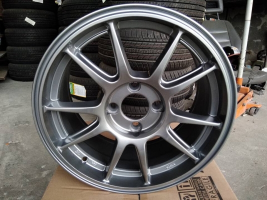 แม็กใหม่ลายทีซี105เอ็น ขอบ 15 ราคา 6900 บาท พร้อมยาง 10900 บาท